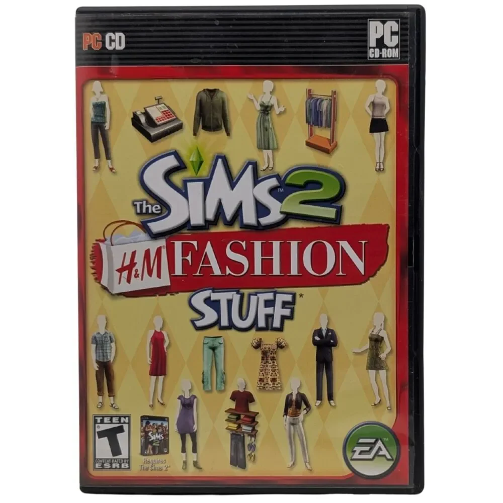 The Sims 2 H&M Fashion Stuff PC CD Expansion Pack – EA Games